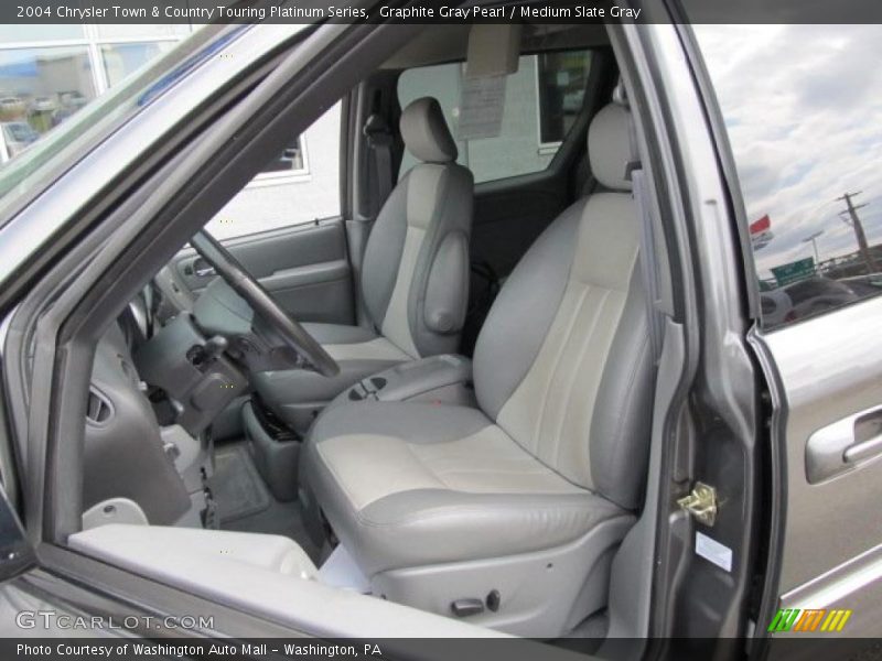  2004 Town & Country Touring Platinum Series Medium Slate Gray Interior