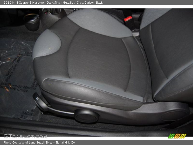 Dark Silver Metallic / Grey/Carbon Black 2010 Mini Cooper S Hardtop