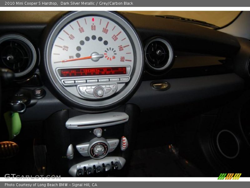 Dark Silver Metallic / Grey/Carbon Black 2010 Mini Cooper S Hardtop