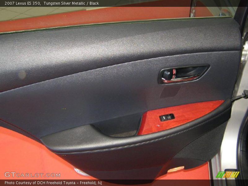 Tungsten Silver Metallic / Black 2007 Lexus ES 350
