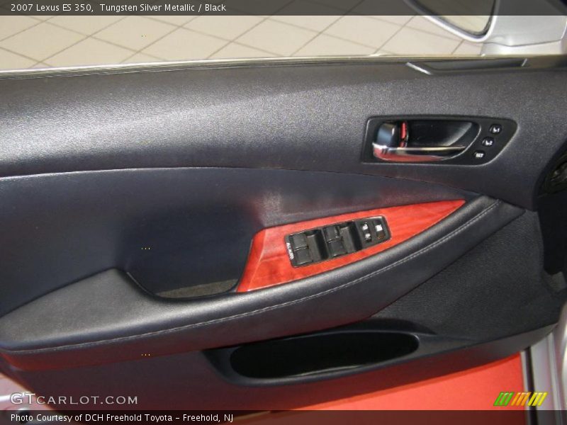 Tungsten Silver Metallic / Black 2007 Lexus ES 350