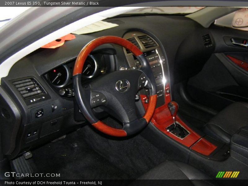 Tungsten Silver Metallic / Black 2007 Lexus ES 350