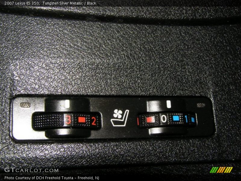 Tungsten Silver Metallic / Black 2007 Lexus ES 350