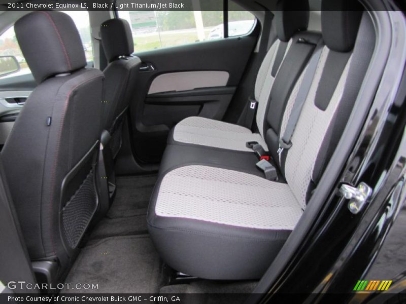  2011 Equinox LS Light Titanium/Jet Black Interior