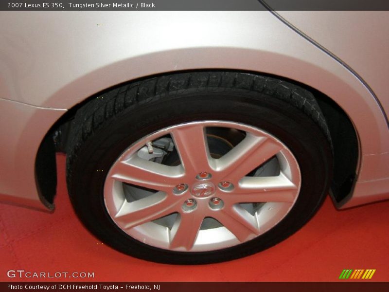 Tungsten Silver Metallic / Black 2007 Lexus ES 350