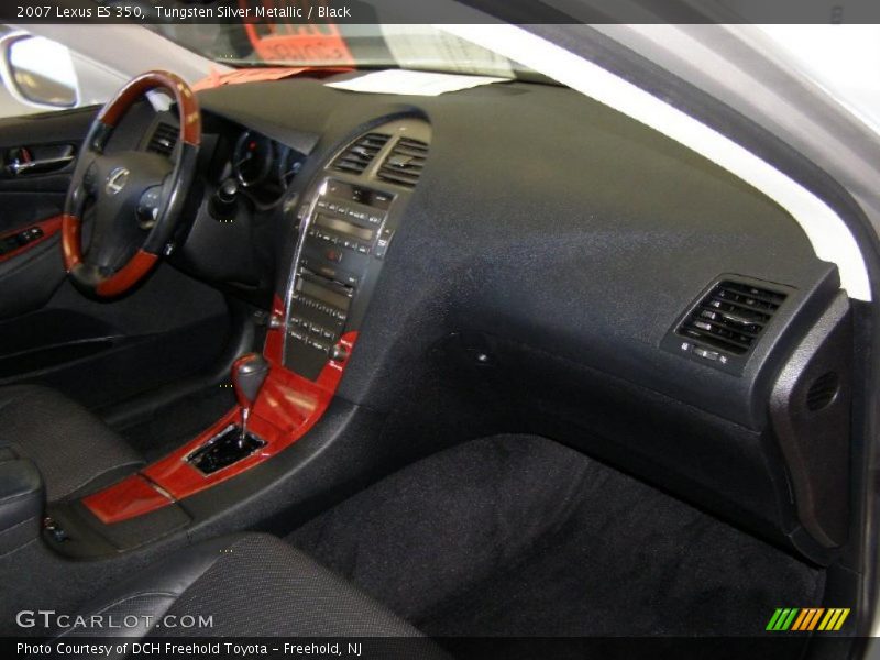 Tungsten Silver Metallic / Black 2007 Lexus ES 350