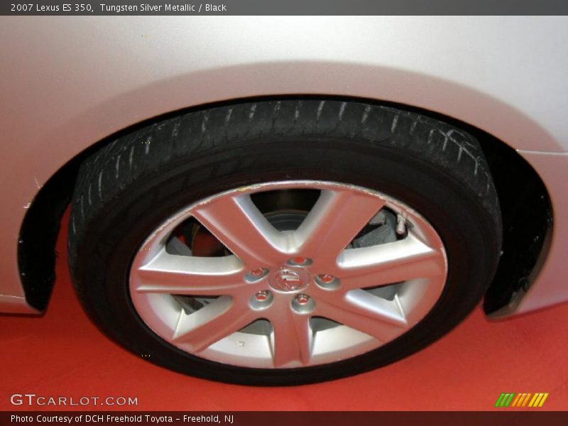 Tungsten Silver Metallic / Black 2007 Lexus ES 350