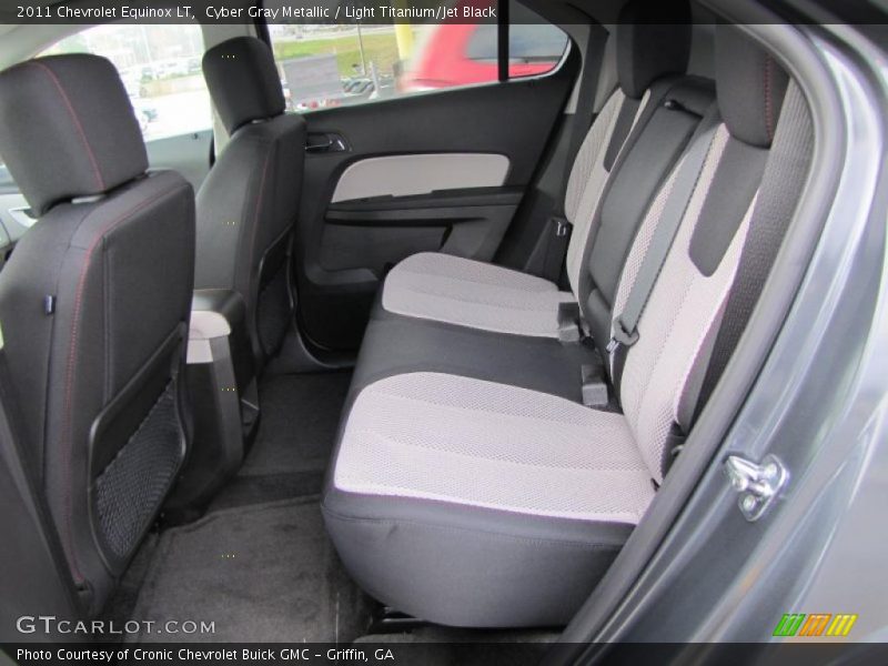 Cyber Gray Metallic / Light Titanium/Jet Black 2011 Chevrolet Equinox LT