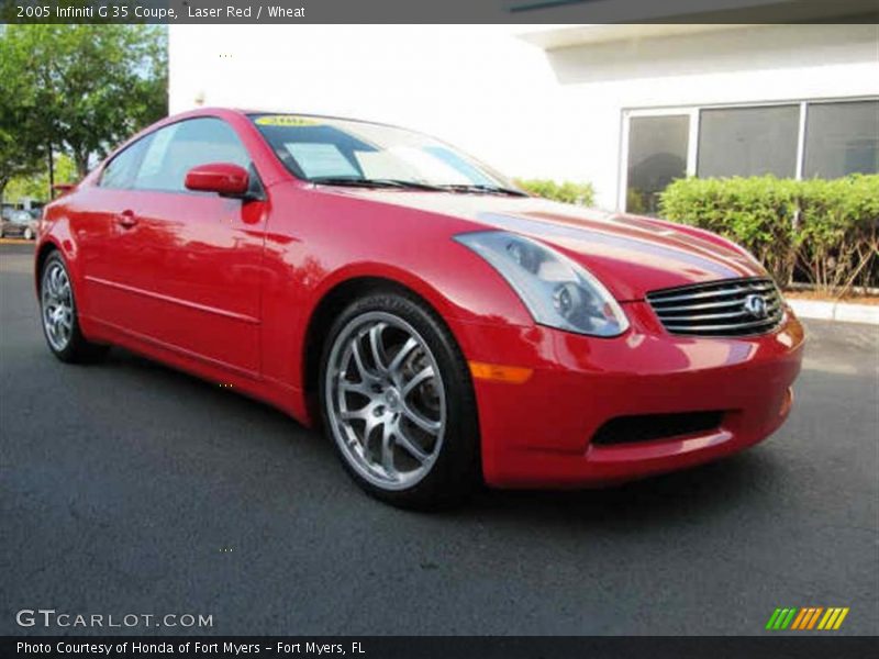 Front 3/4 View of 2005 G 35 Coupe