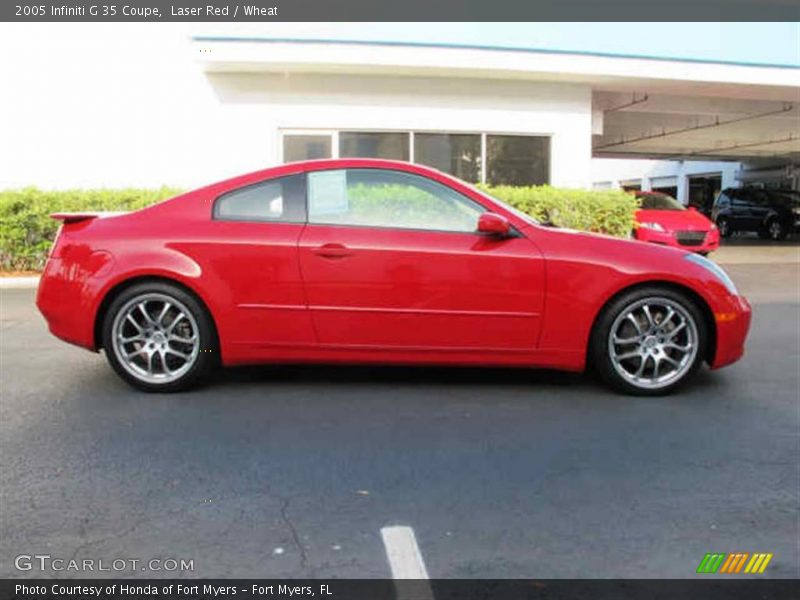 Laser Red / Wheat 2005 Infiniti G 35 Coupe