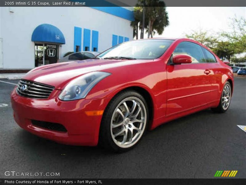 Front 3/4 View of 2005 G 35 Coupe