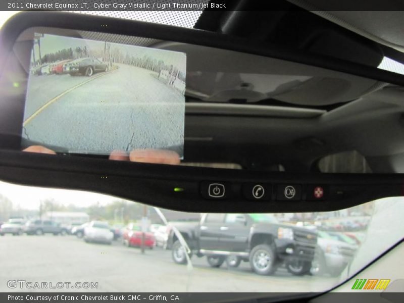 Cyber Gray Metallic / Light Titanium/Jet Black 2011 Chevrolet Equinox LT