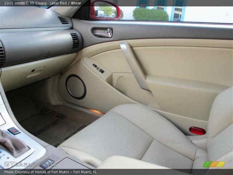 Laser Red / Wheat 2005 Infiniti G 35 Coupe
