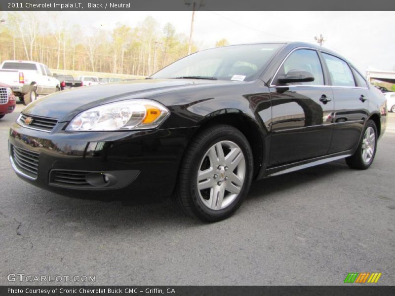 Black / Neutral 2011 Chevrolet Impala LT