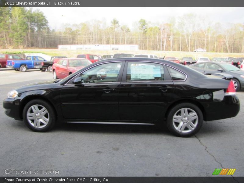 Black / Neutral 2011 Chevrolet Impala LT