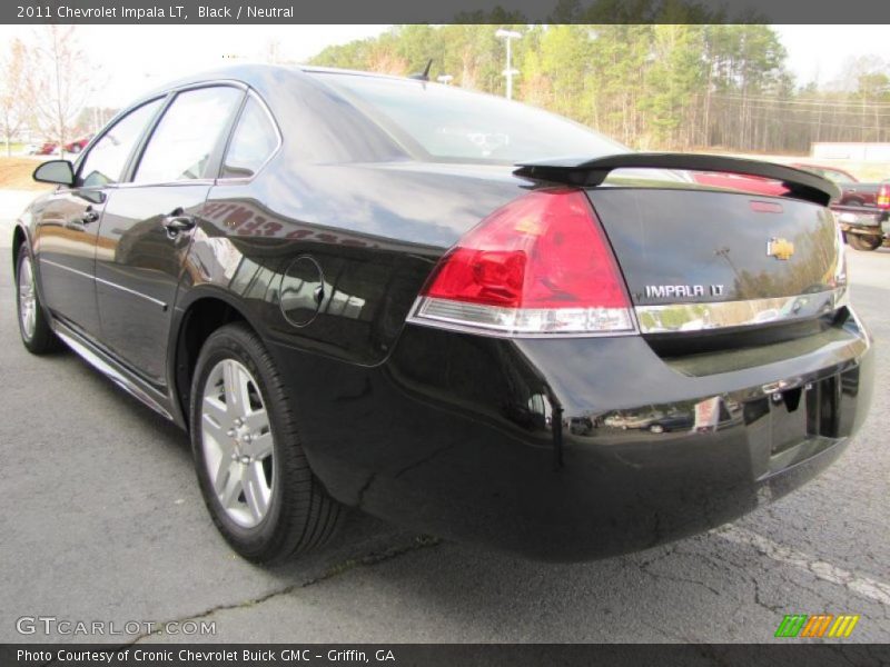 Black / Neutral 2011 Chevrolet Impala LT