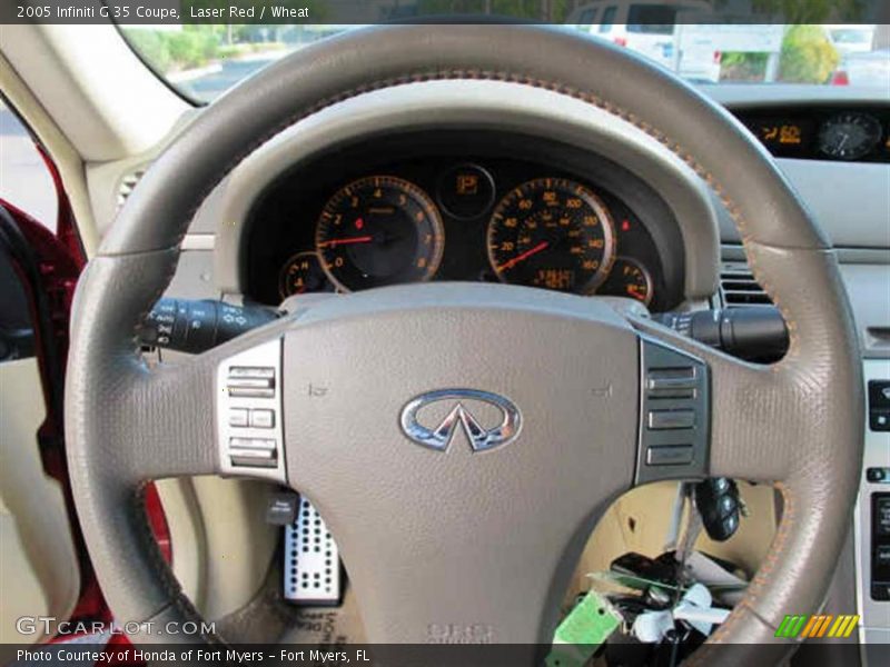  2005 G 35 Coupe Steering Wheel