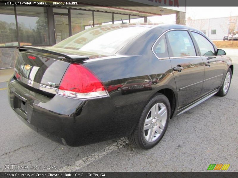 Black / Neutral 2011 Chevrolet Impala LT