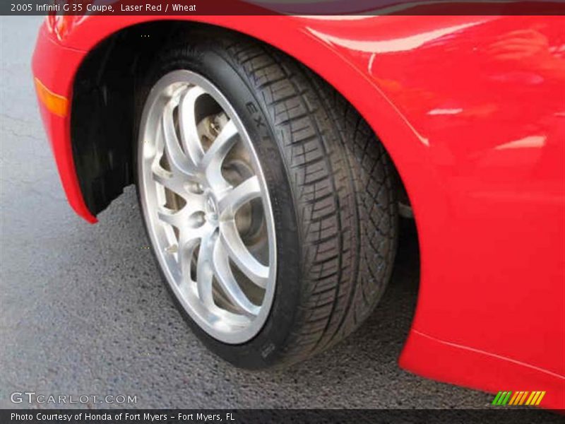 Laser Red / Wheat 2005 Infiniti G 35 Coupe