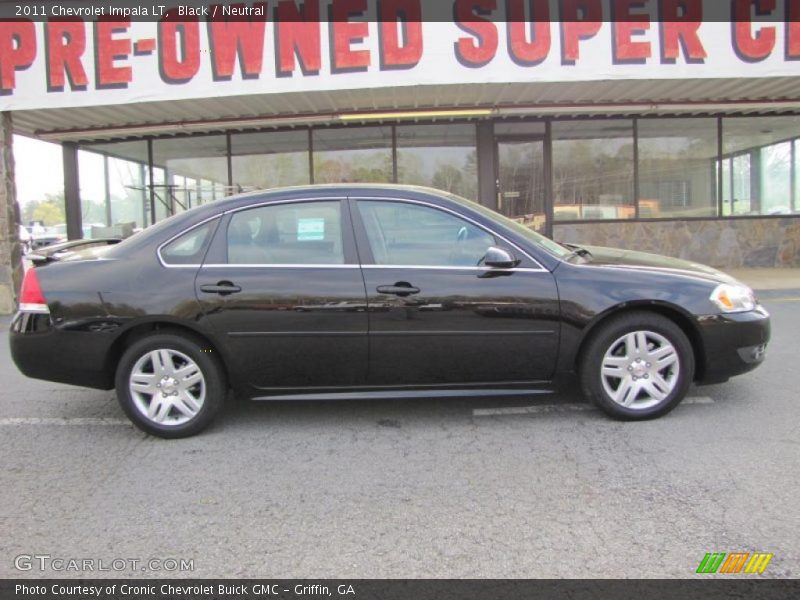 Black / Neutral 2011 Chevrolet Impala LT