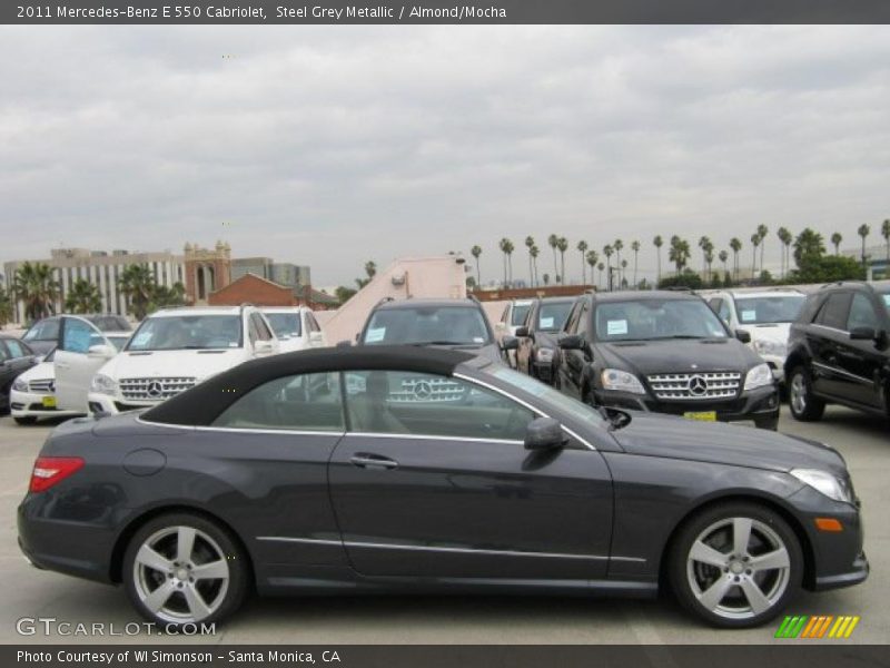  2011 E 550 Cabriolet Steel Grey Metallic