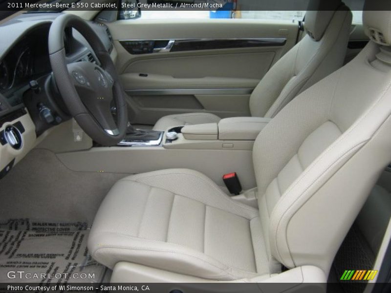  2011 E 550 Cabriolet Almond/Mocha Interior