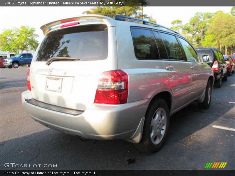 Millenium Silver Metallic / Ash Gray 2006 Toyota Highlander Limited