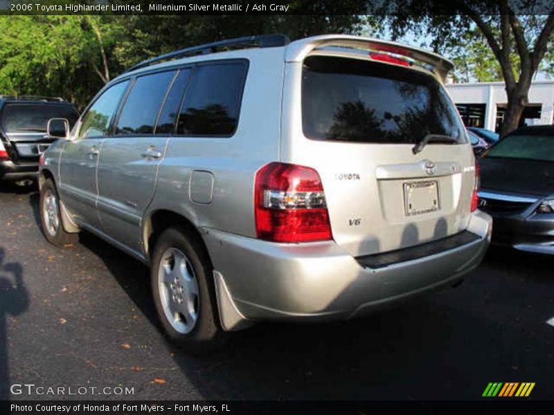 Millenium Silver Metallic / Ash Gray 2006 Toyota Highlander Limited