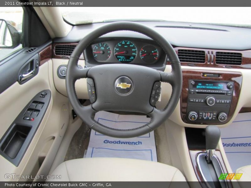 Black / Neutral 2011 Chevrolet Impala LT