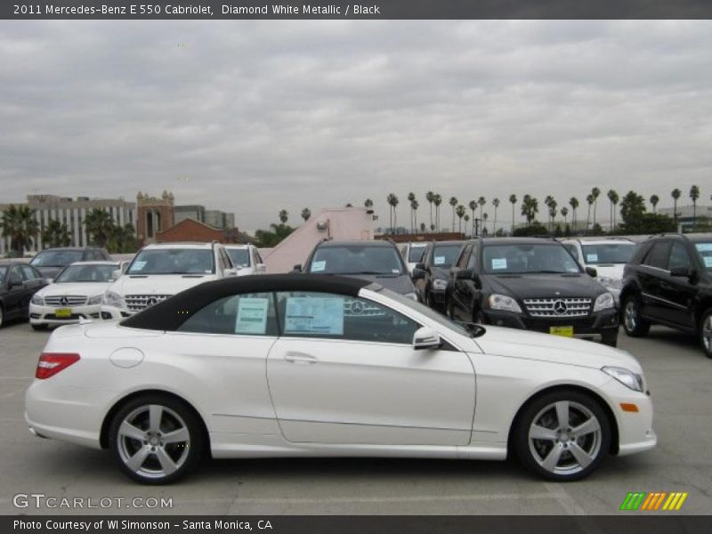  2011 E 550 Cabriolet Diamond White Metallic