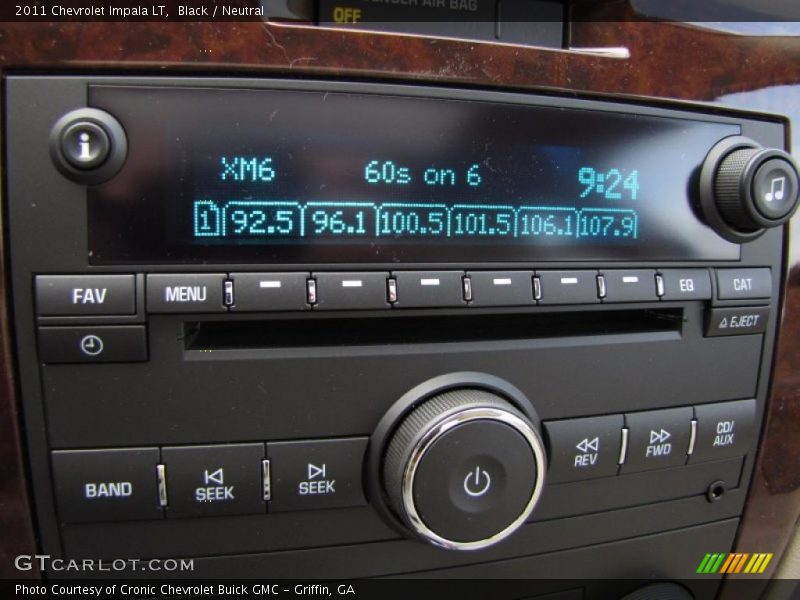 Black / Neutral 2011 Chevrolet Impala LT