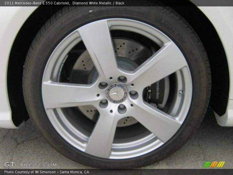  2011 E 550 Cabriolet Wheel