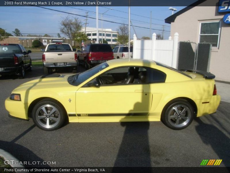  2003 Mustang Mach 1 Coupe Zinc Yellow