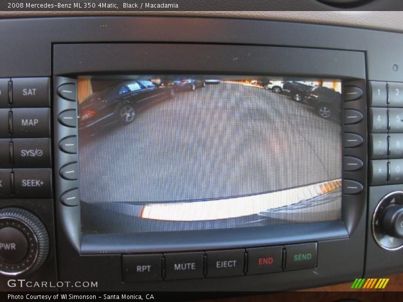 Black / Macadamia 2008 Mercedes-Benz ML 350 4Matic