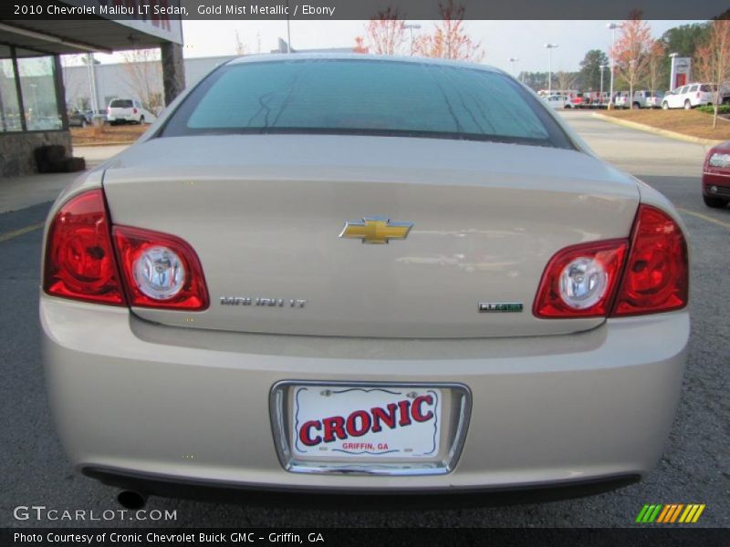 Gold Mist Metallic / Ebony 2010 Chevrolet Malibu LT Sedan