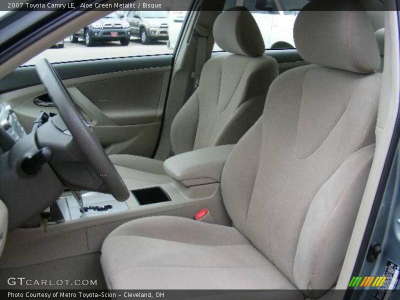 Aloe Green Metallic / Bisque 2007 Toyota Camry LE