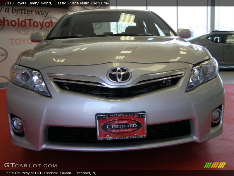 Classic Silver Metallic / Ash Gray 2010 Toyota Camry Hybrid