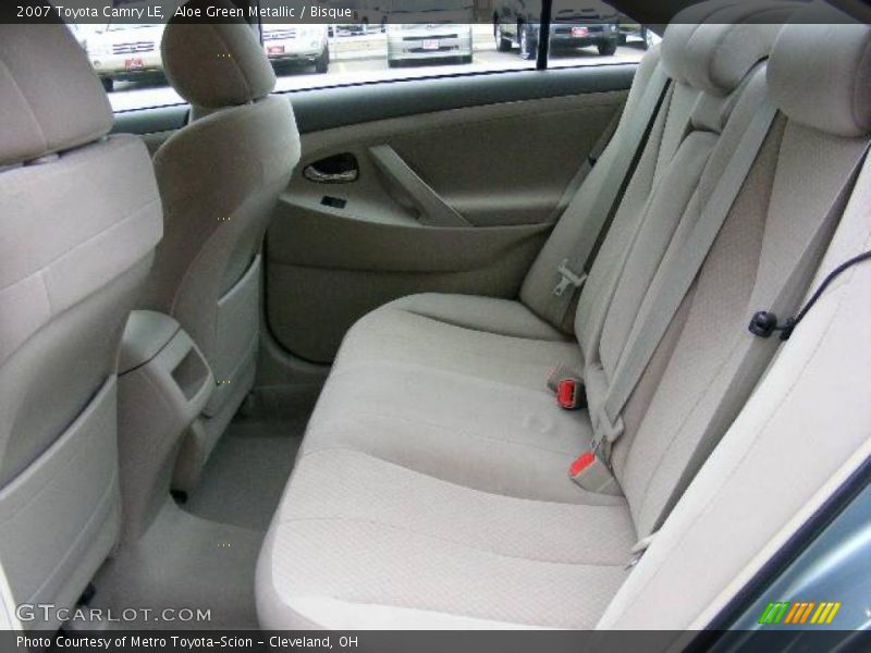 Aloe Green Metallic / Bisque 2007 Toyota Camry LE