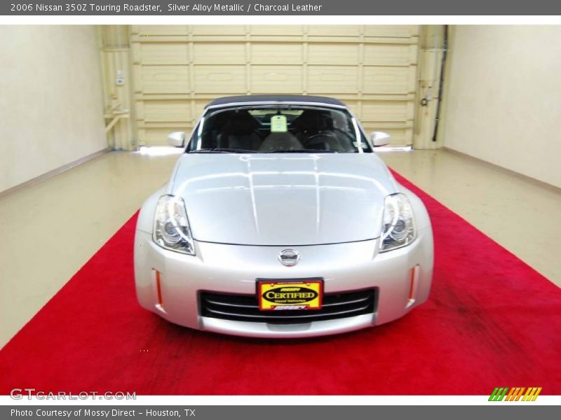 Silver Alloy Metallic / Charcoal Leather 2006 Nissan 350Z Touring Roadster