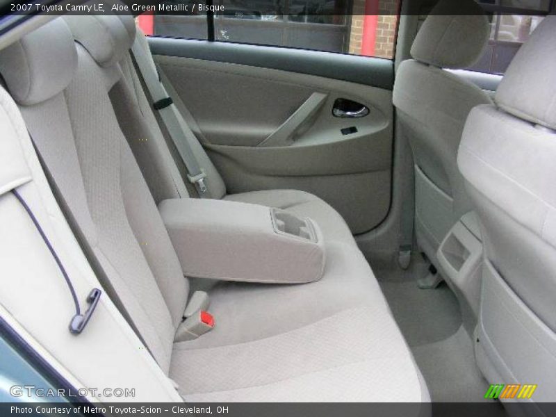 Aloe Green Metallic / Bisque 2007 Toyota Camry LE
