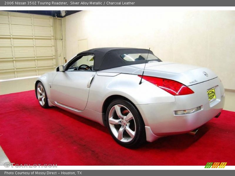 Silver Alloy Metallic / Charcoal Leather 2006 Nissan 350Z Touring Roadster
