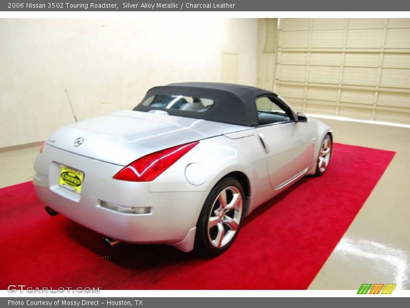 Silver Alloy Metallic / Charcoal Leather 2006 Nissan 350Z Touring Roadster