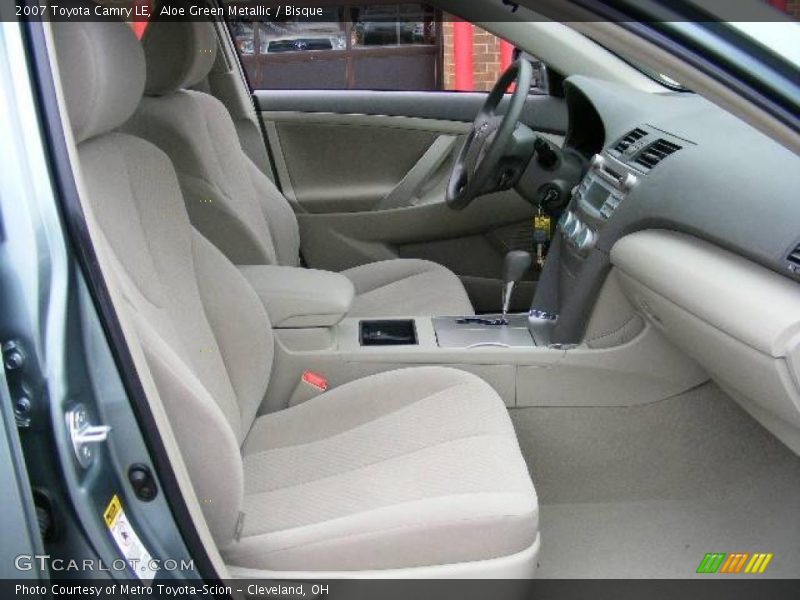 Aloe Green Metallic / Bisque 2007 Toyota Camry LE