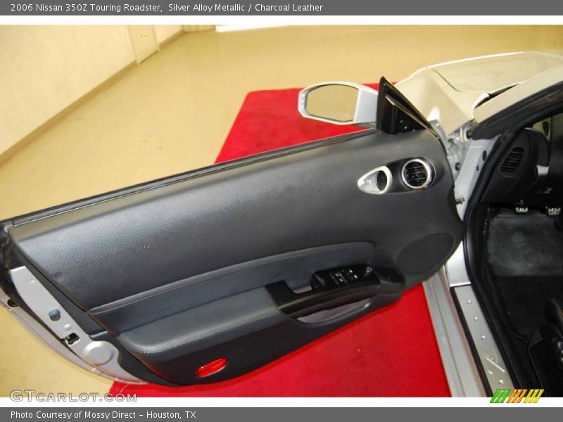 Silver Alloy Metallic / Charcoal Leather 2006 Nissan 350Z Touring Roadster