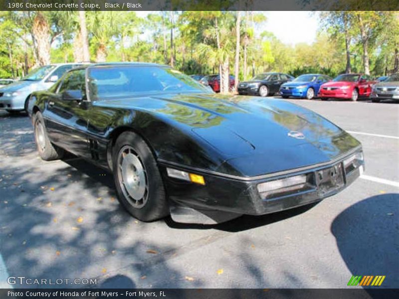 Front 3/4 View of 1986 Corvette Coupe