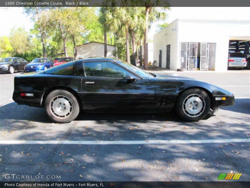  1986 Corvette Coupe Black