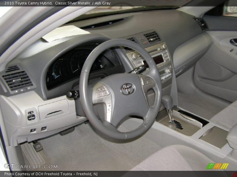  2010 Camry Hybrid Ash Gray Interior