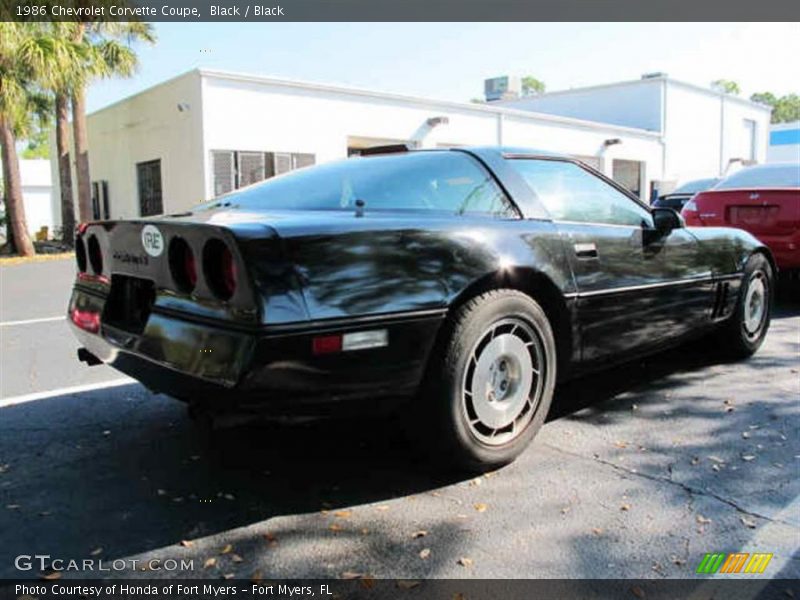  1986 Corvette Coupe Black