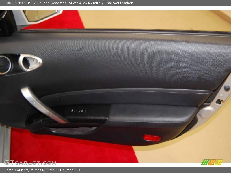 Silver Alloy Metallic / Charcoal Leather 2006 Nissan 350Z Touring Roadster