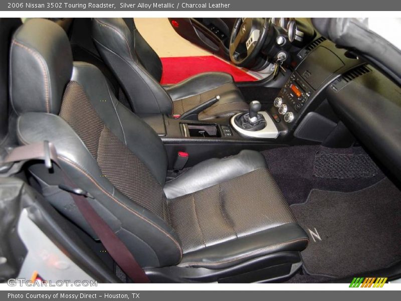Silver Alloy Metallic / Charcoal Leather 2006 Nissan 350Z Touring Roadster